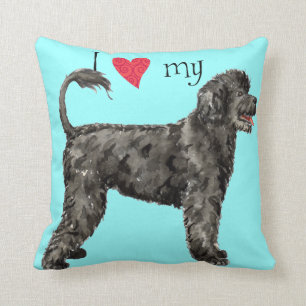 I Love my PWD Throw Pillow