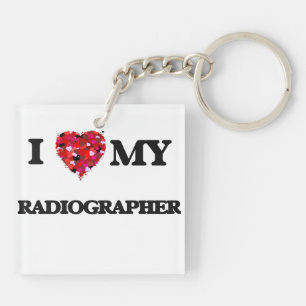 I love my Radiographer Keychain
