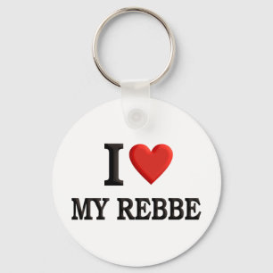 I love My Rebbe Keychain