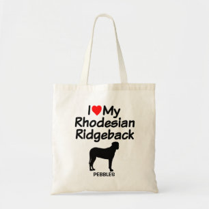 I Love My Rhodesian Ridgeback Dog Bag