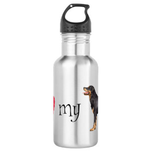 I Love my Rottweiler 532 Ml Water Bottle
