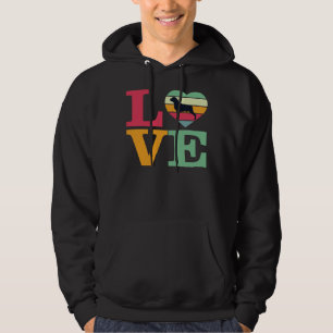 I Love My Rottweiler Rottweiler Owner Dog Lover Hoodie
