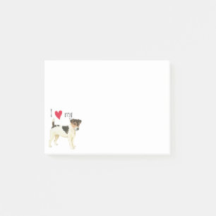 I Love my Russell Terrier Post-it Notes
