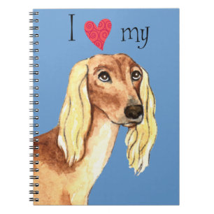 I Love my Saluki Notebook