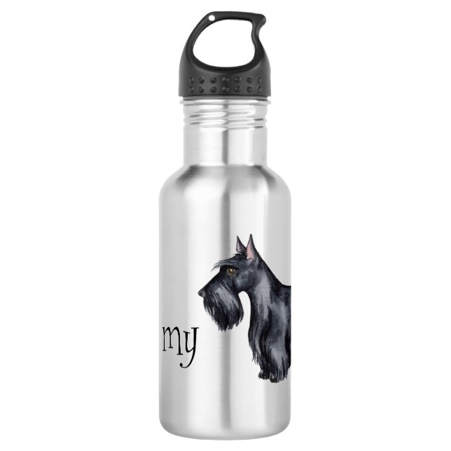 I Love my Scottie 532 Ml Water Bottle (Front)
