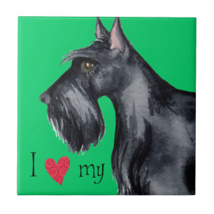 I Love my Scottie Tile