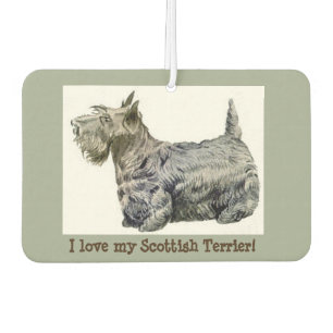 I love my Scottish Terrier! Car Air Freshener