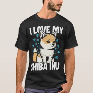 I Love My Shiba Inu  1 T-Shirt