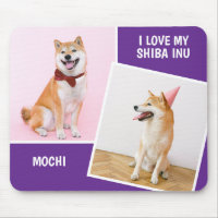 I Love My Shiba Inu Two Photo
