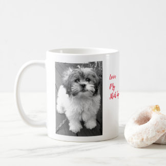 I Love My Shih Tzu Bichon Coffee Mug