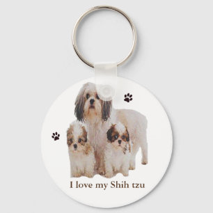 I love my Shih tzu  Keychain