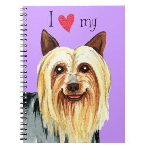 I Love my Silky Terrier Notebook
