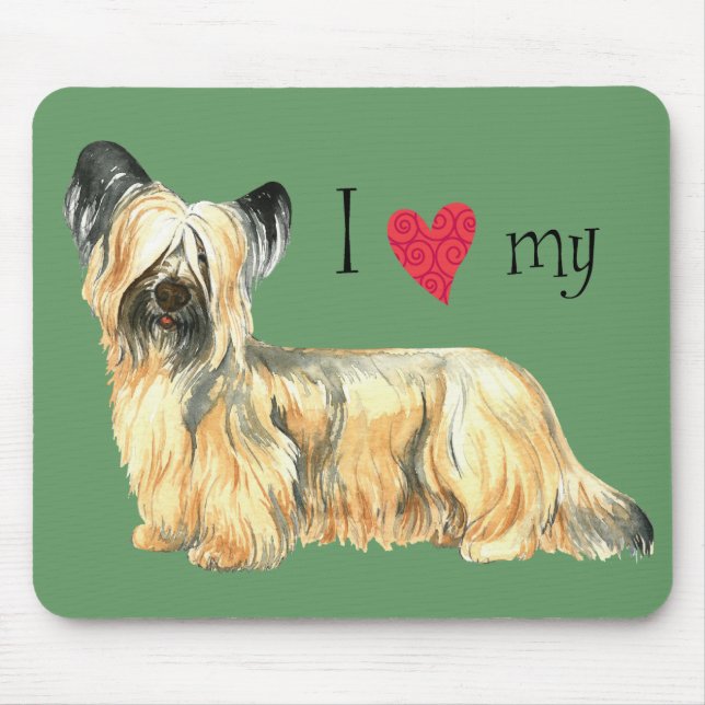 I Love my Skye Terrier Mouse Pad (Front)