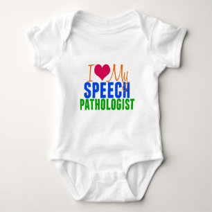 I Love My SLP Baby Bodysuit