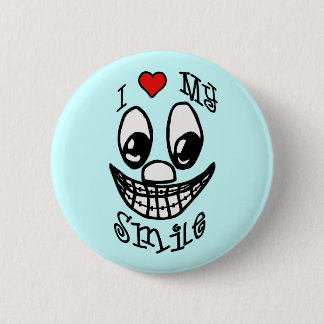 I Love My Smile 2 Inch Round Button