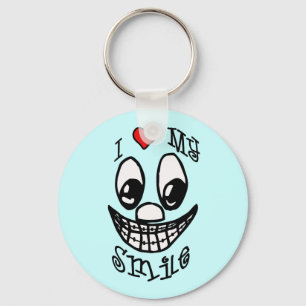 I Love My Smile Keychain