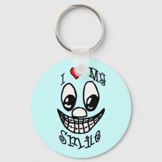 I Love My Smile Keychain
