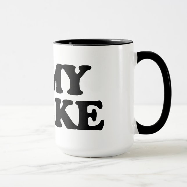 I LOVE MY SNAKE MUG (Right)
