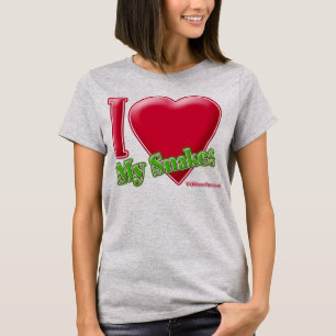 I Love My Snakes T-Shirt