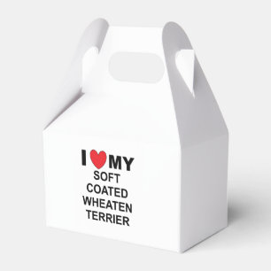 i love my soft coated wheaten terrier favor box