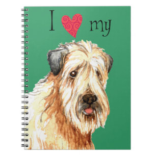 I Love my Soft Coated Wheaten Terrier Notebook