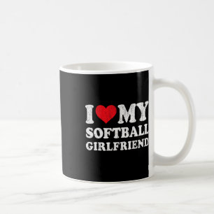 I Love My Softll Girlfriend Funny Boyfriend Valent Coffee Mug