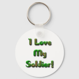 I love my soldier keychain