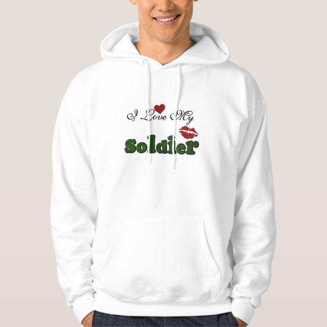 I Love My Soldier Tshirts and Gifts (Front)