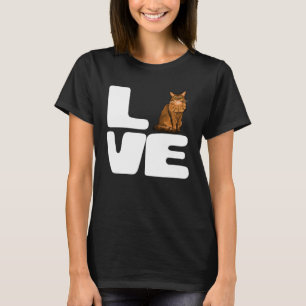 I Love My Somali Cat T-Shirt