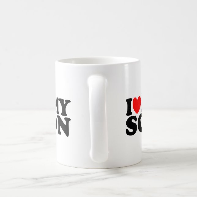 I Love My Son Coffee Mug (Handle)