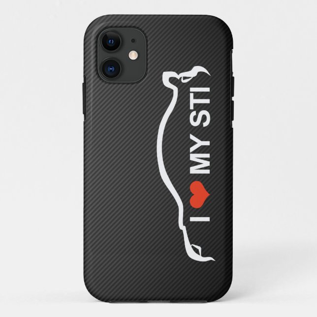 I love my STI Case-Mate iPhone Case (Back)