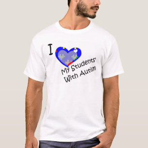I Love My Student's With Autism shirt