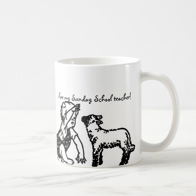 I love my Sunday School Teacher Mug (Right)