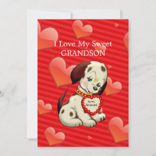I love my sweet Grandson...Valentine wishes