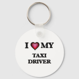 I love my Taxi Driver Keychain