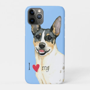 I Love my Teddy Roosevelt Terrier iPhone 11 Pro Case