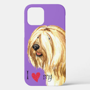 I Love my Tibetan Terrier iPhone 12 Case