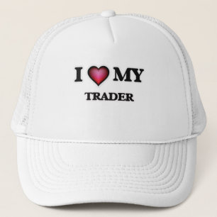 I love my Trader Trucker Hat