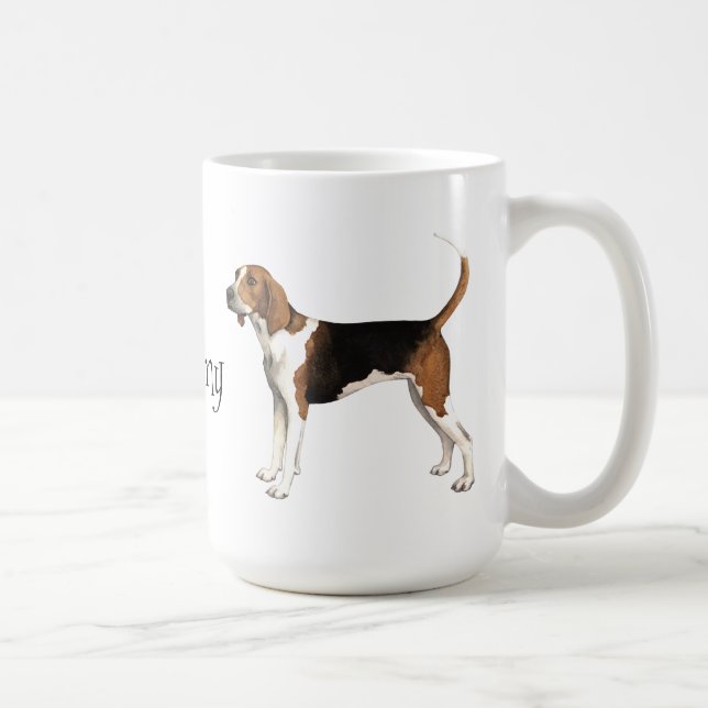 I Love my Treeing Walker Coffee Mug (Right)