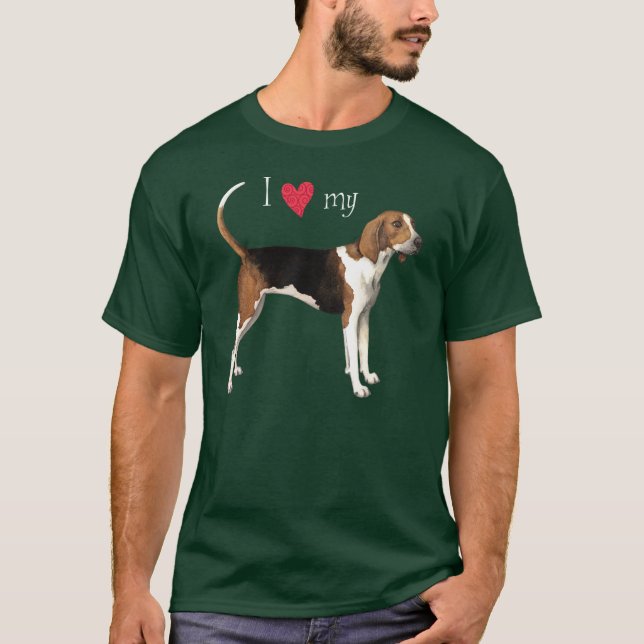 I Love my Treeing Walker T-Shirt (Front)