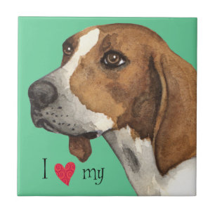 I Love my Treeing Walker Tile