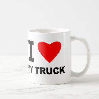 I Love My Truck Coffee Mug