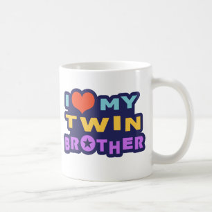 I Love My Twin Brother Coffee Mug