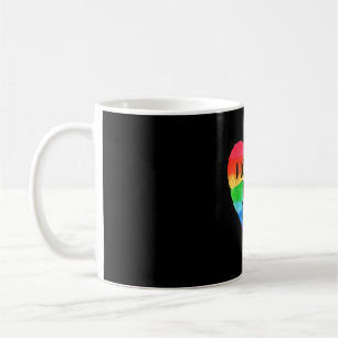 I Love My Two Dads LGBT Flag Lesbian Pride Parades Coffee Mug