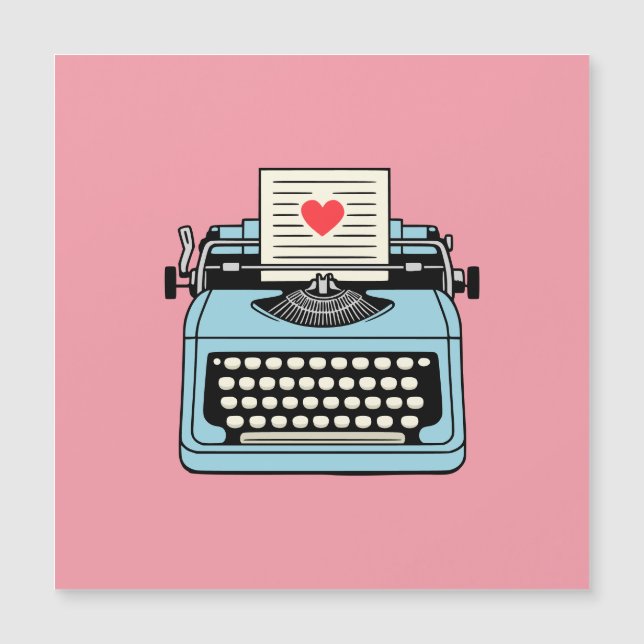 I  Love my typewriter (Front)
