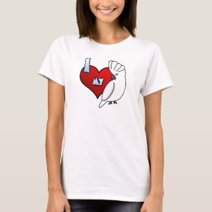 I Love my Umbrella Cockatoo T-Shirt