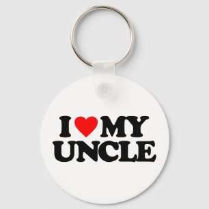 I LOVE MY UNCLE KEYCHAIN