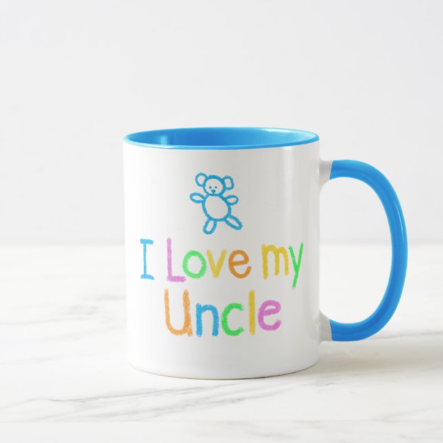 I Love My Uncle Mug (Right)