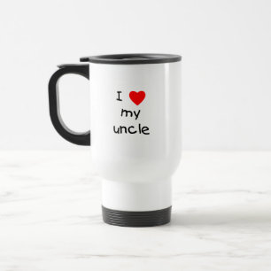 I Love My Uncle Travel Mug