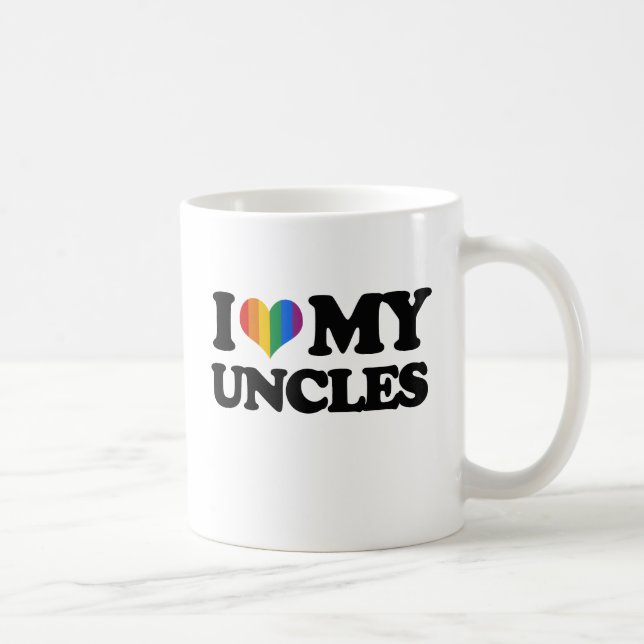 I Love My Uncles Coffee Mug (Right)